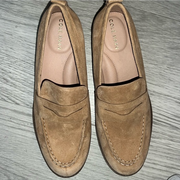 Cole Haan - Womens Suede Penny Loafers. New size 7 - Picture 5 of 5